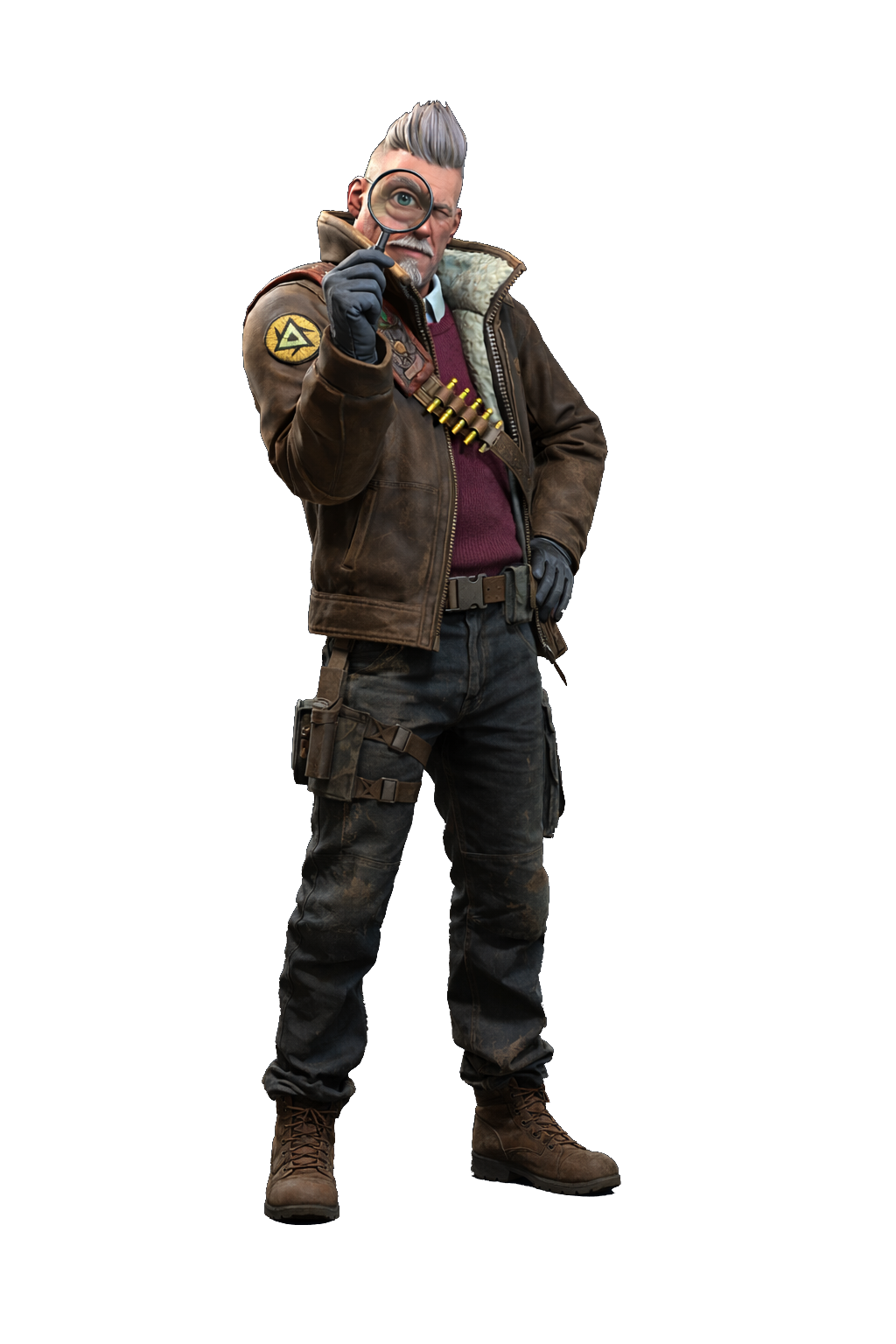 CS2 Agent with Magnifying Glass